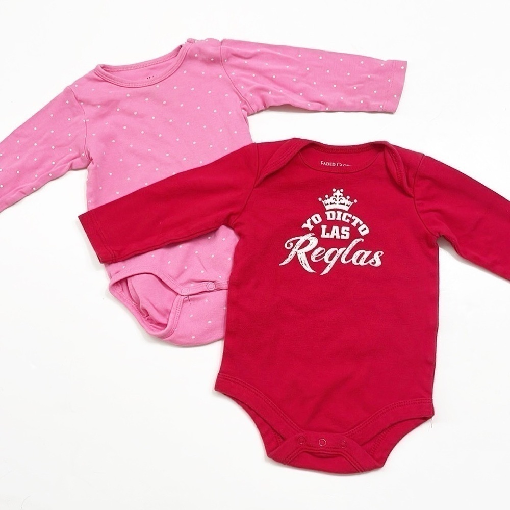 H&M/Faded Glory baby girls bodysuits